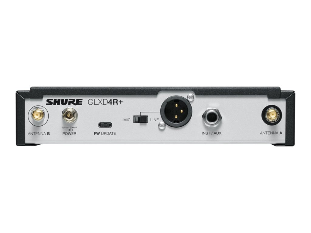 Micrófono Shure GLX-D+ Dual Band Digital Wireless GLXD24R+/B58-Z3 Hand Held - vista 3