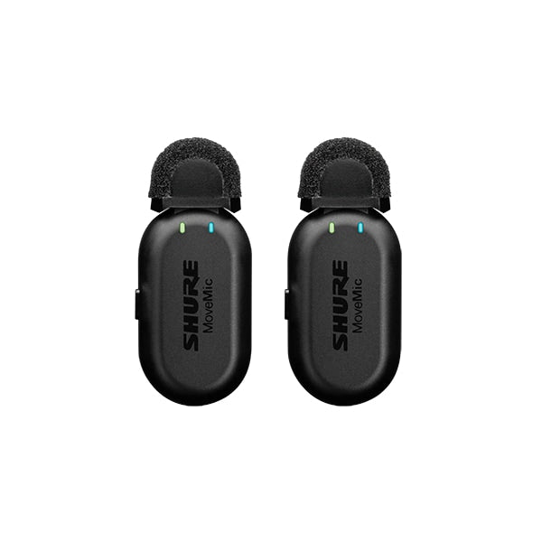 Micrófono Shure MoveMic Dual Channel Wireless Lavalier Microphone - vista 1