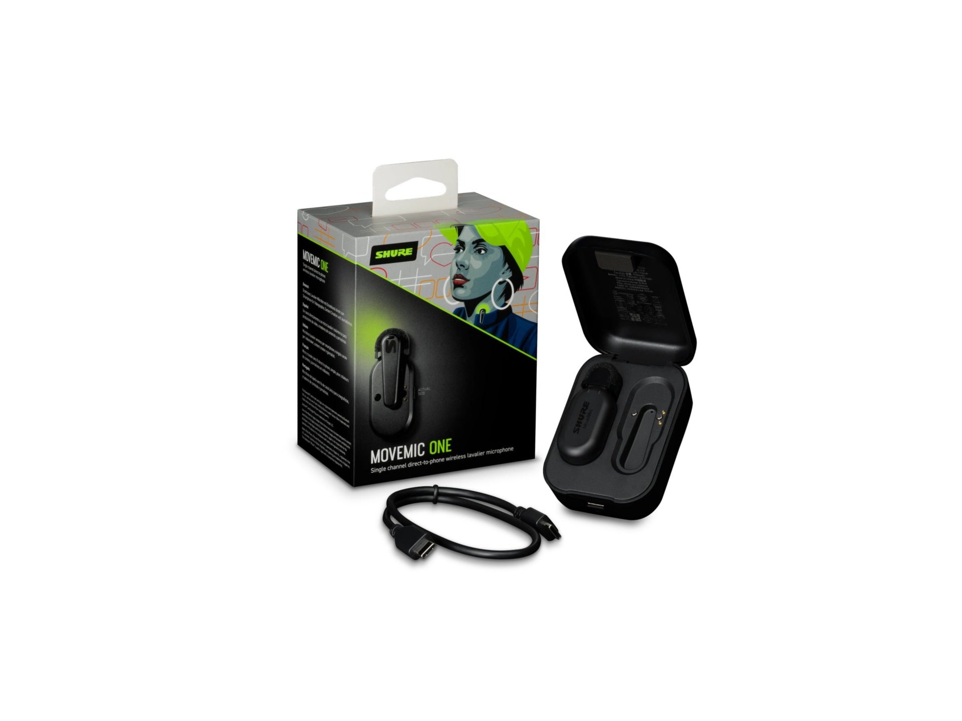 Micrófono Shure Single-Channel Direct to Phone Wireless Lavalier Microphone - vista 4