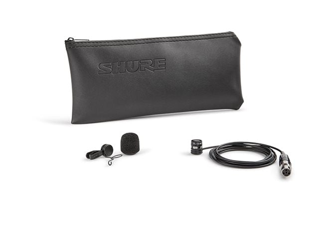 Micrófono Shure WL185MB Low-profile Cardioid Lavalier Microphone - vista 2