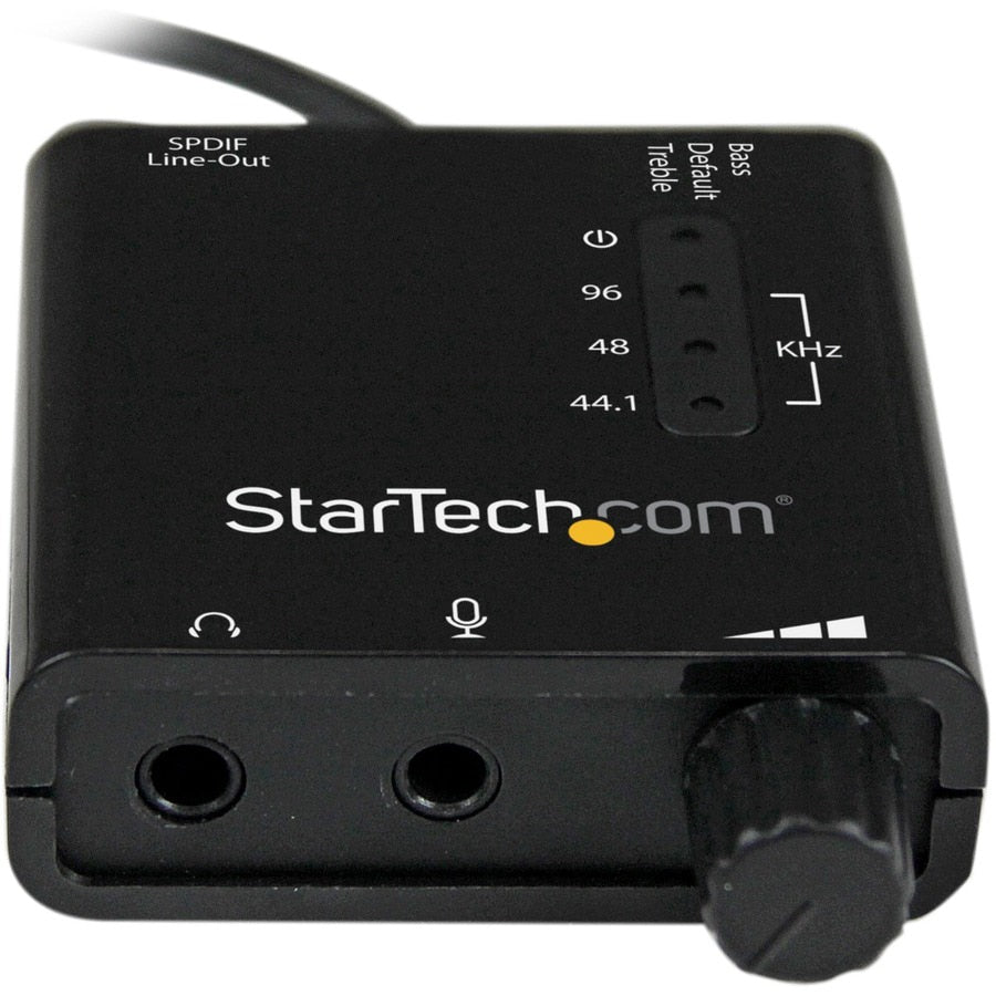 Micrófono StarTech.com StarTech USB Sound Card w/ SPDIF Digital Audio & Stereo Mic - vista 6