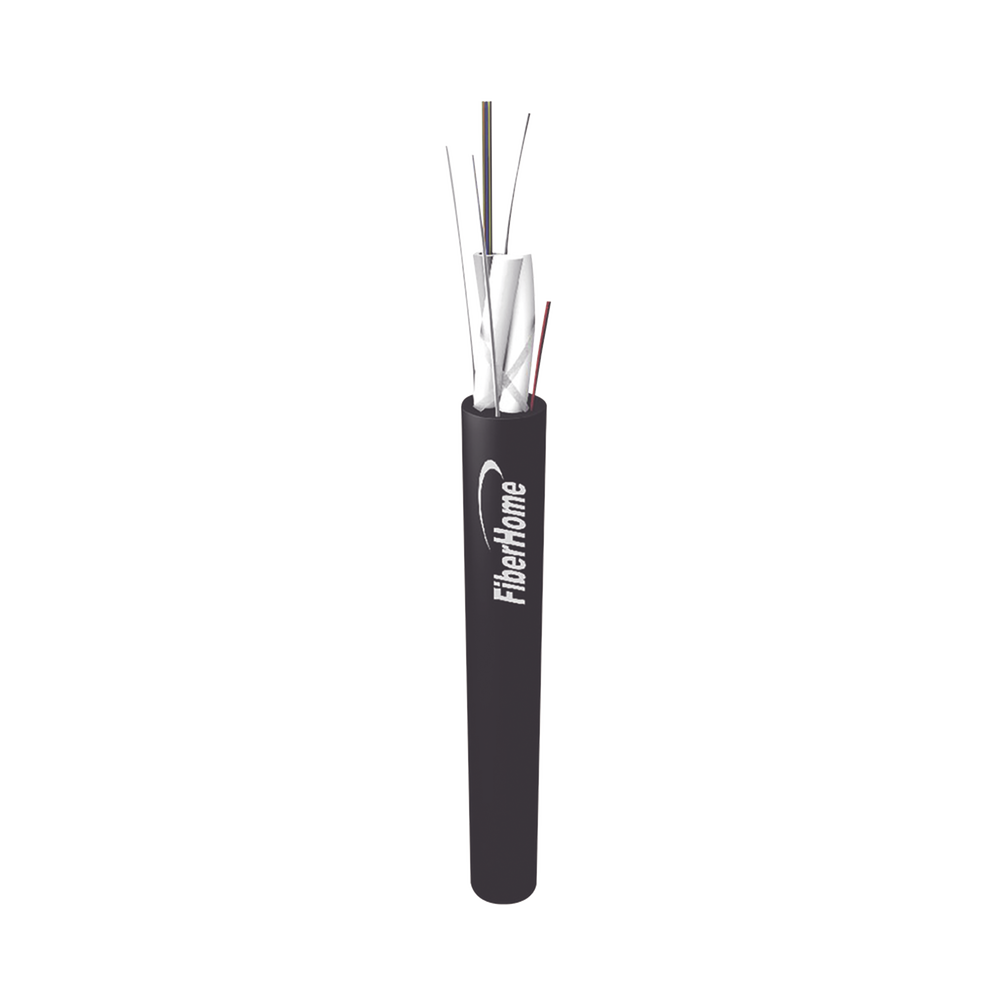 Kilómetro de Fibra Óptica Aérea Mini Linkedpro By Fiberhome MINI-ADSS-24C-S120 Monomodo 24 hilos