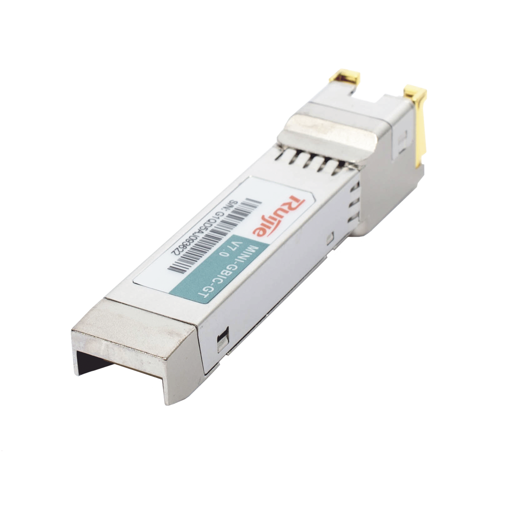 Módulo Transceptor Mini-GBIC-GT 1000BASE-T SFP a Cobre Ruijie MINI-GBIC-GT 100 m