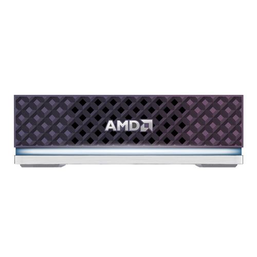 Mini PC AMD Ryzen AI Halo Developer Platform — vista en diagonal