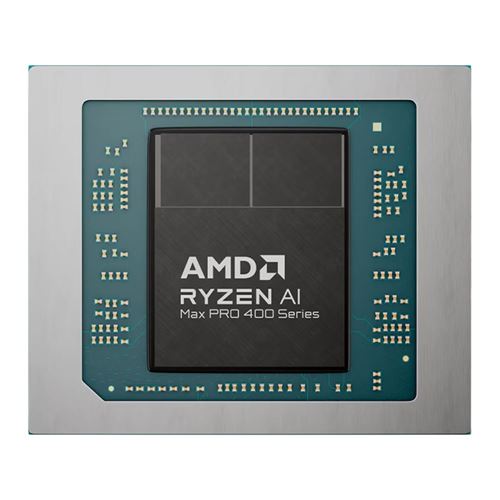 Mini PC AMD Ryzen AI Halo Developer Platform — vista en perspectiva