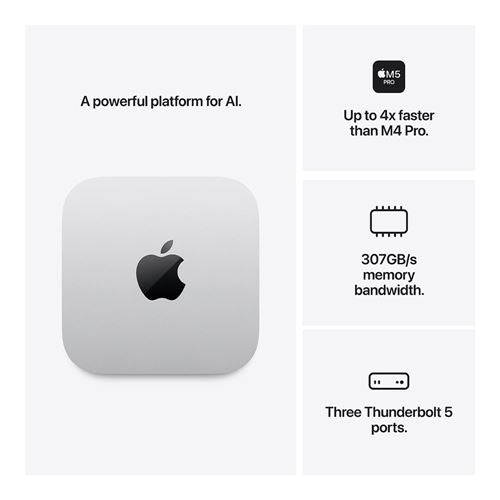 Mini PC Apple Mac mini MHQN4LL/A (Mid 2026) — vista lateral