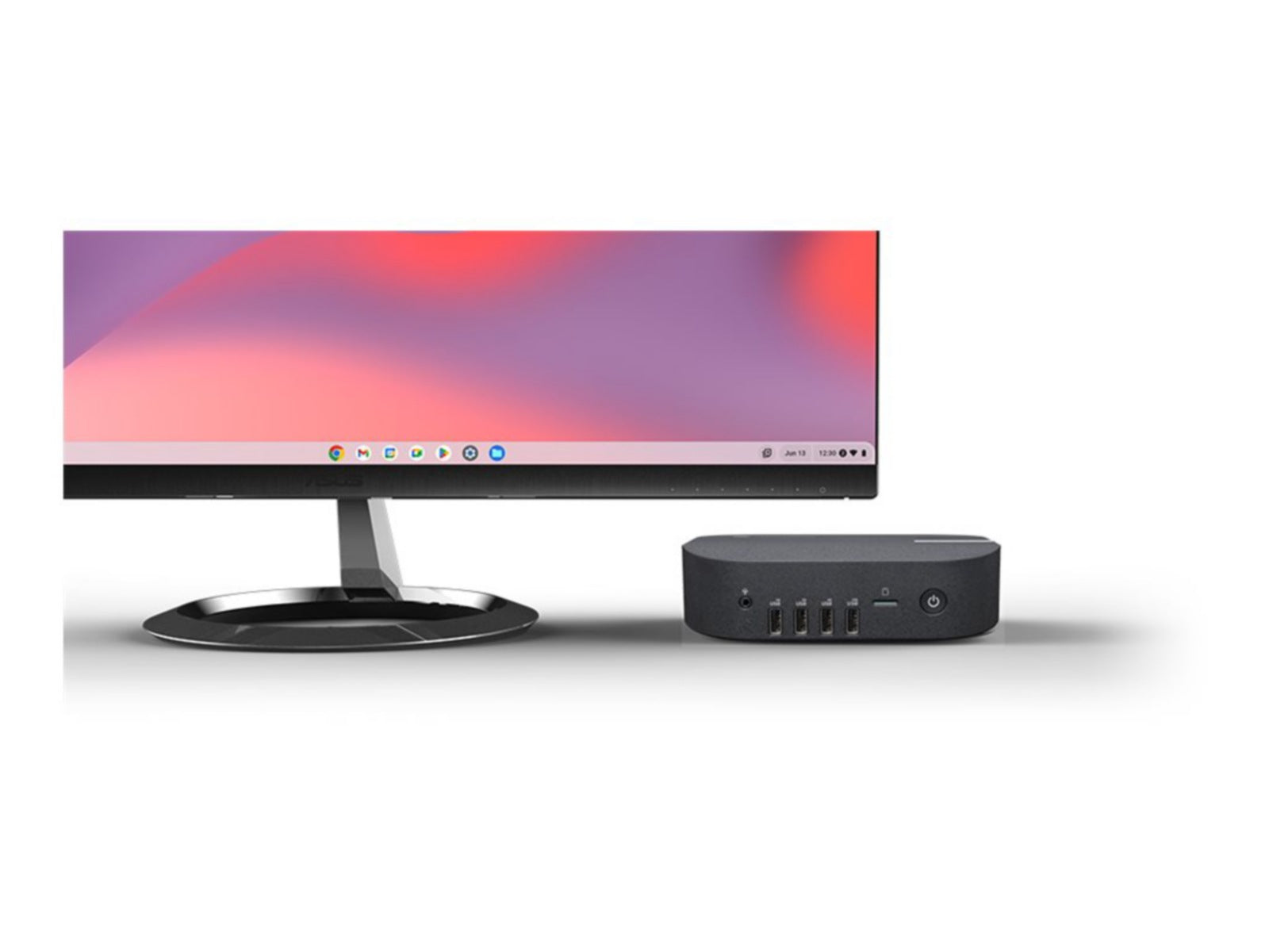 Mini PC ASUS Chromebox 5a S5081UN, Intel Core i5 i5-1335U 10 Núcleos, 8GB DDR4, SSD 128 GB - vista 4