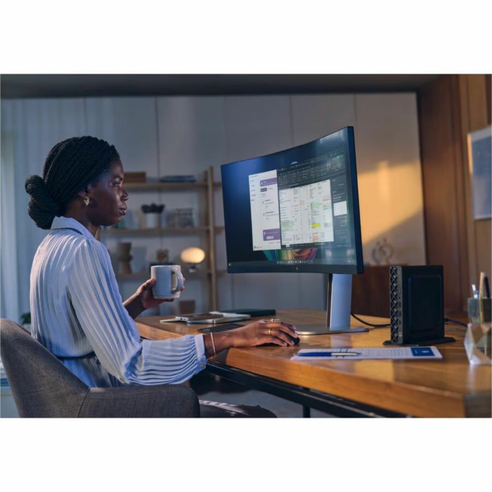 Mini PC HP EliteDesk, AMD AMD Ryzen AI 7 350 8 Núcleos, 16GB DDR5, 512 GB SSD, Radeon 860M Graphics - vista 6