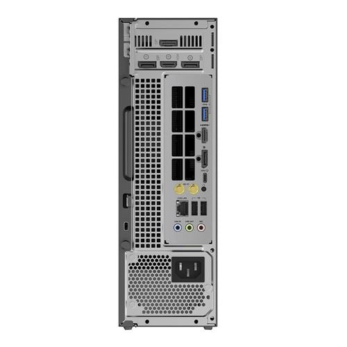 Mini PC Minisforum 895DT RTX 5060 — vista posterior