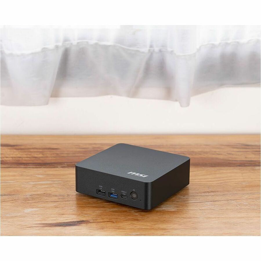 Mini PC MSI Cubi NUC AI+ 3MG Cubi NUC AI+ 3MG-018US Desktop Computer, Intel Core Ultra 7 8 Núcleos, 16GB DDR5, - vista 4