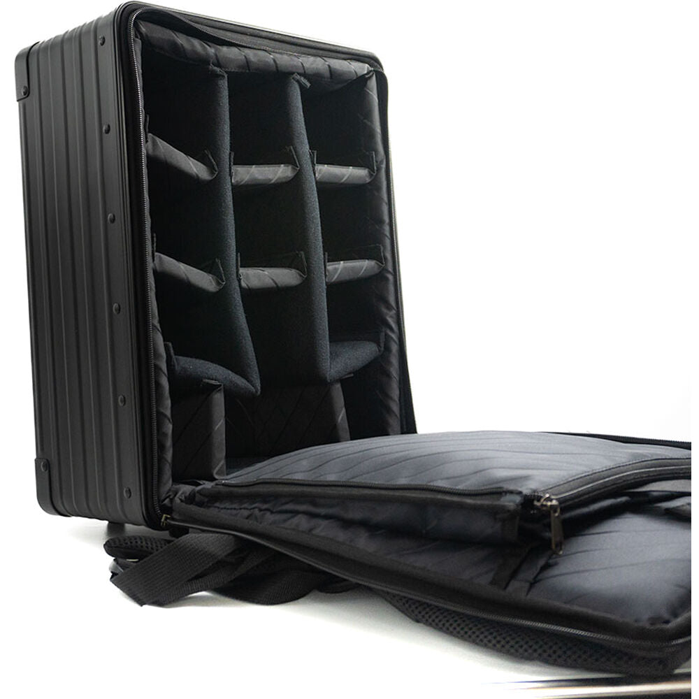 Mochila Aleon Professional con divisores (Onyx, 22L) - vista lateral