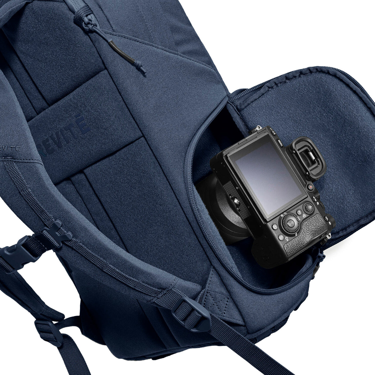 Mochila Brevite The Jumper 2026 Edition (Moonlit Azul, 18L) - vista trasera