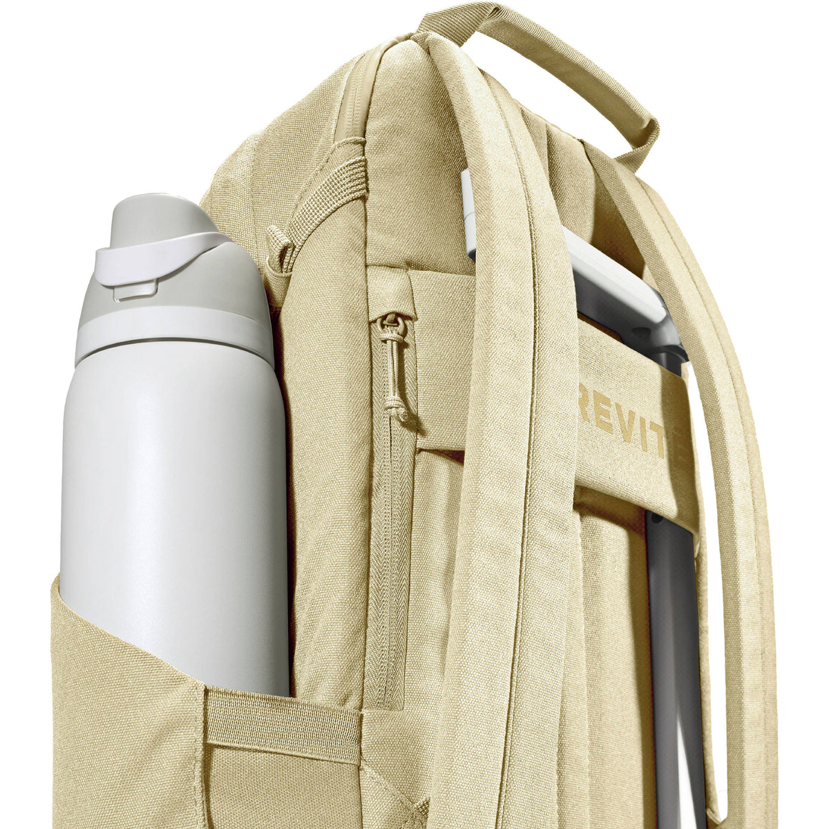 Mochila Brevite The Jumper (Boulder Beige, 18L) - contenido de la caja