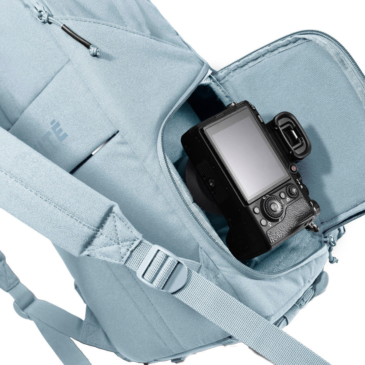 Mochila Brevite The Jumper (Misty Azul, 18L) - vista trasera