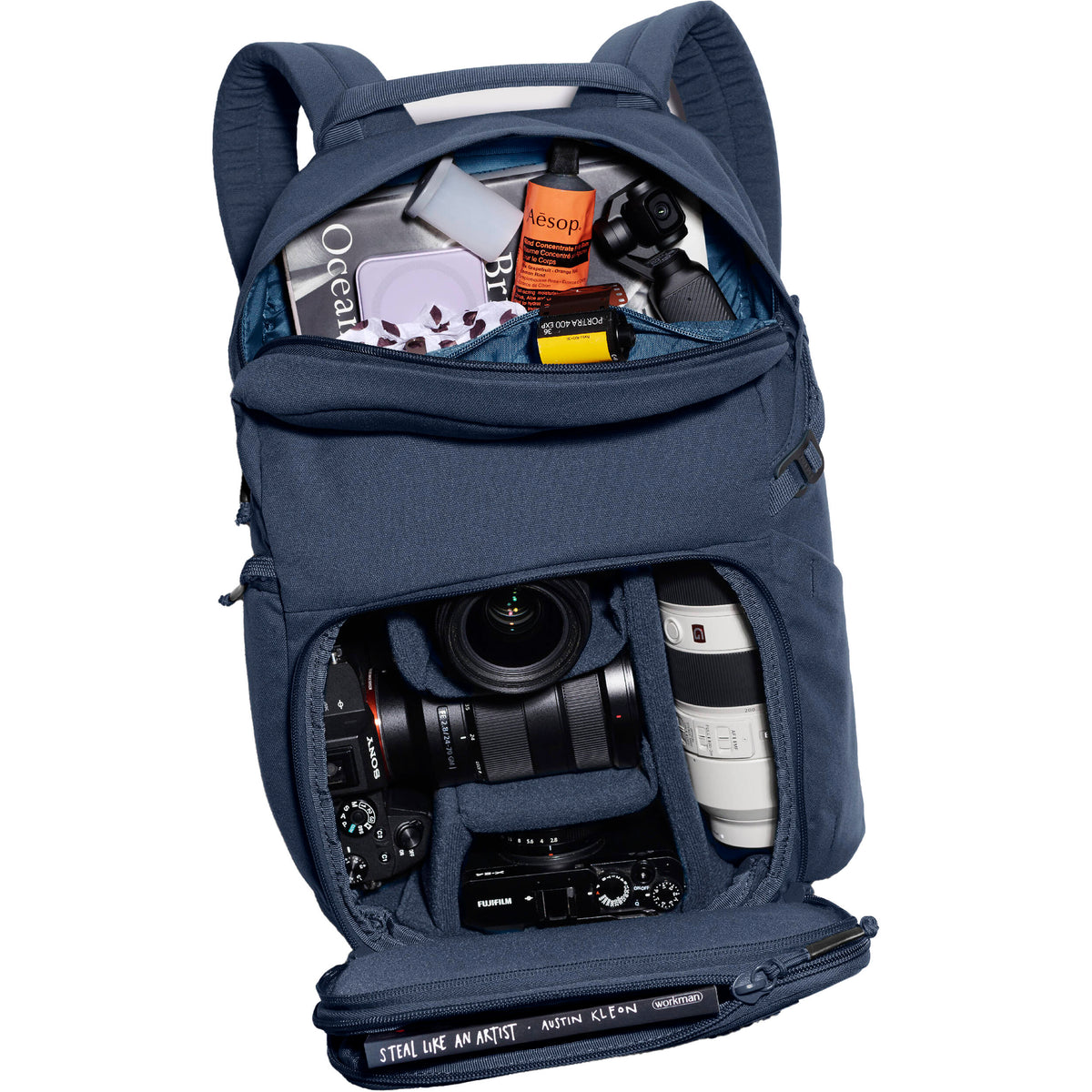 Mochila Brevite The Jumper (Navy Azul, 18L) - vista frontal