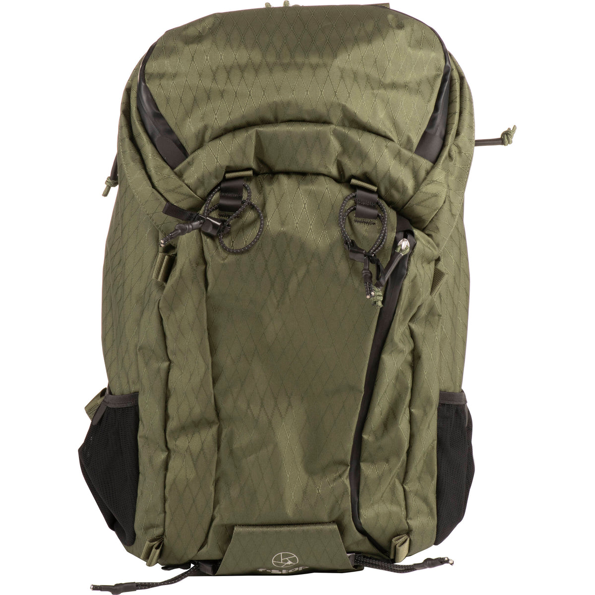 Mochila f-stop AJNA DuraDiamond 37L Travel & Adventure Photo Bundle (Cypress Verde) - puertos y conexiones