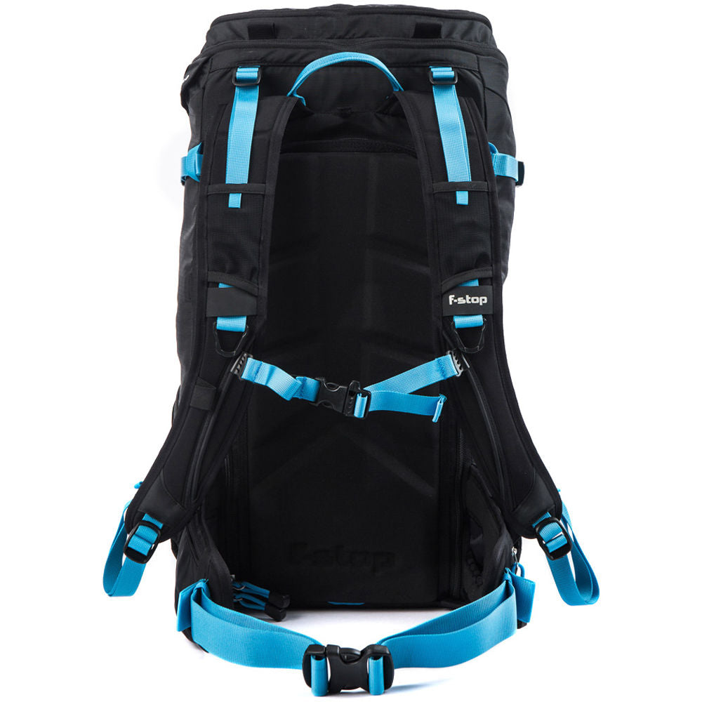 Mochila f-stop Loka UL (Negro/Azul, 37L) - vista lateral