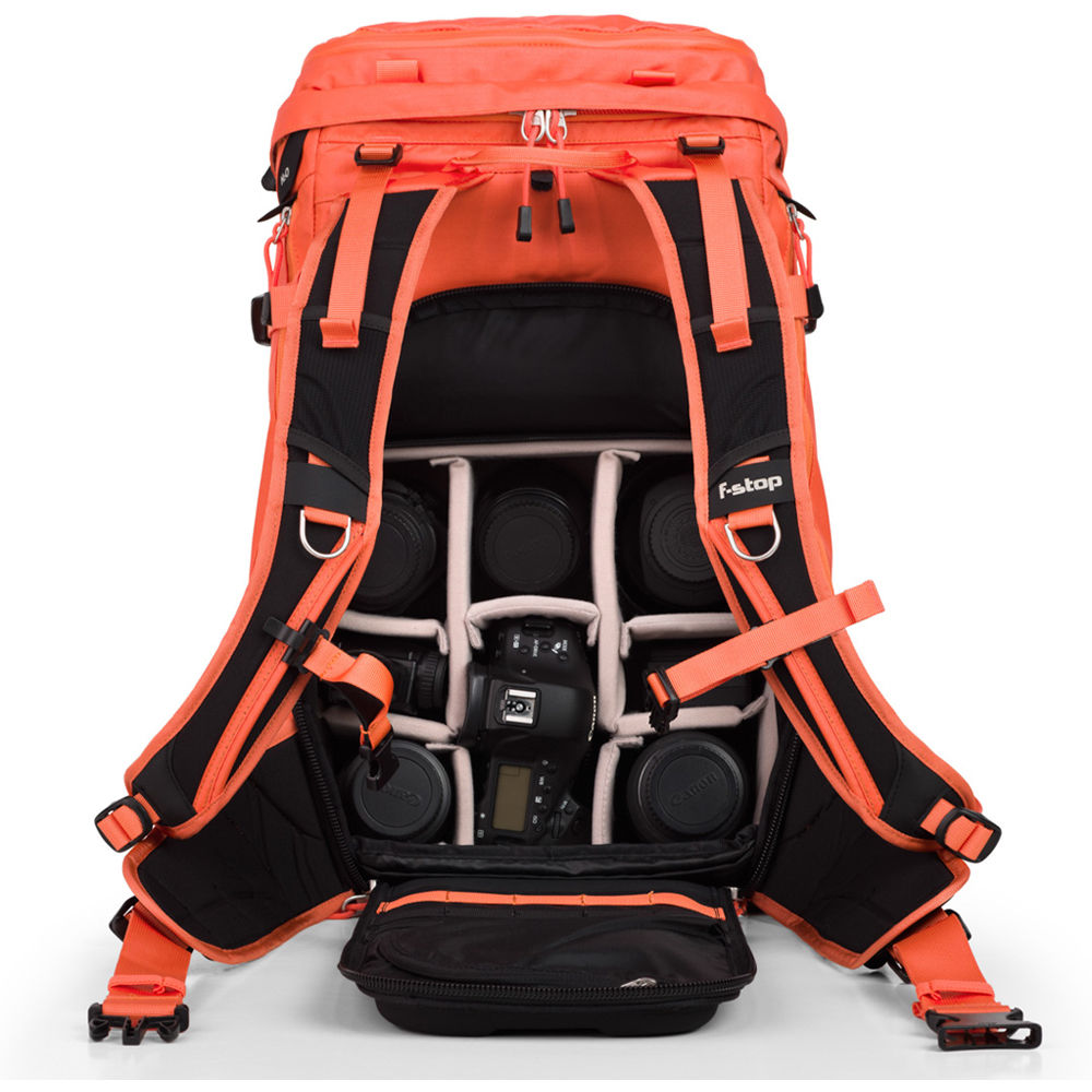 Mochila f-stop Mountain Series Lotus (Anthracite/Matte Negro, 32L) - detalle