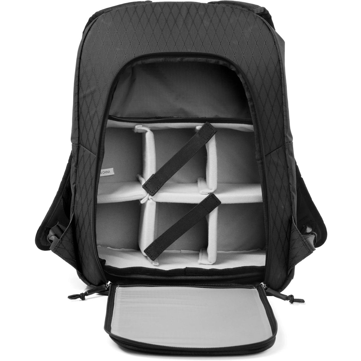 Mochila f-stop Rju Air 18L con Chico Shallow ICU (Negro Anthracite) - vista frontal