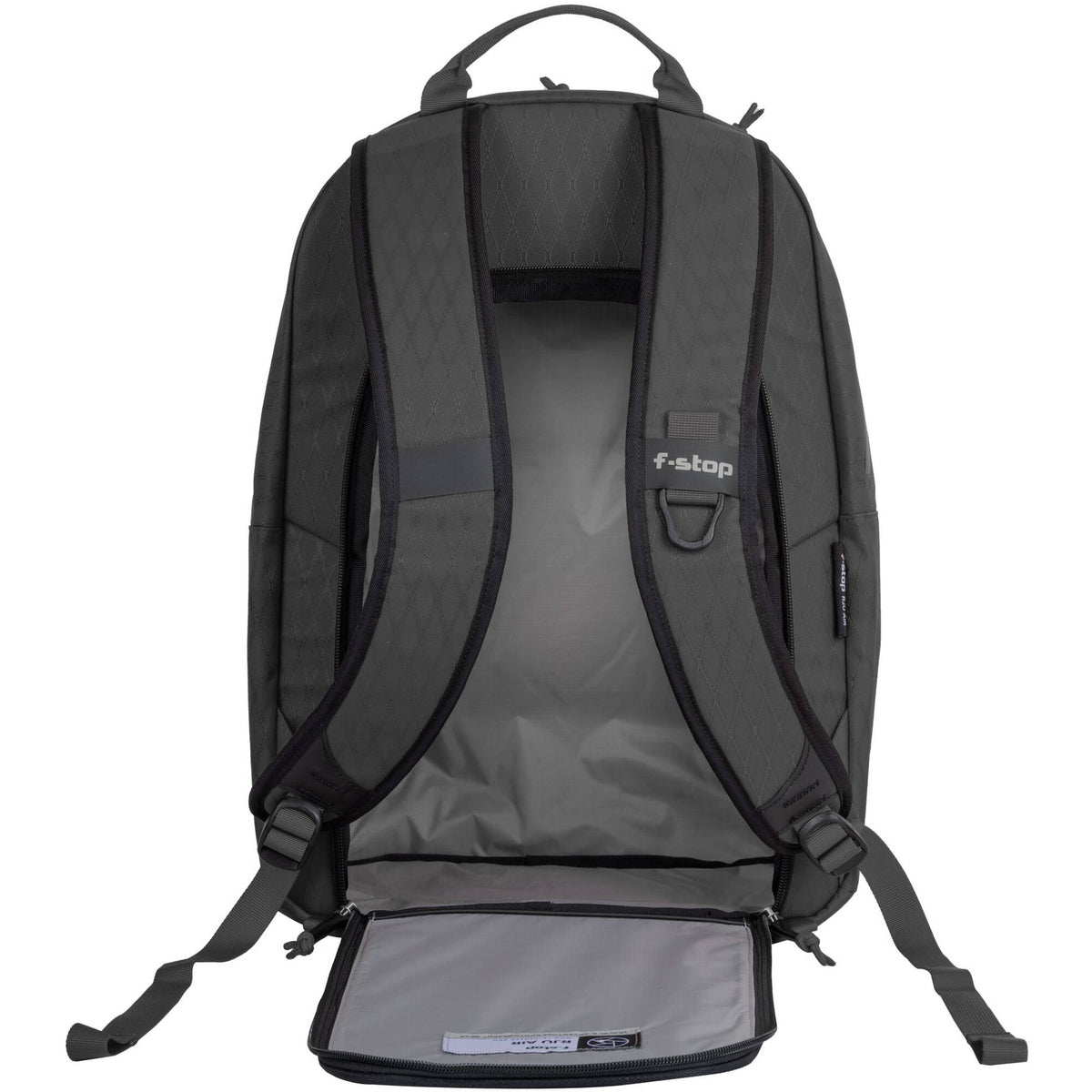 Mochila f-stop Rju Air 18L con Chico Shallow ICU (Negro Anthracite) - vista trasera
