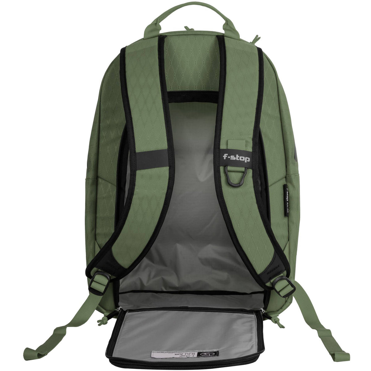 Mochila f-stop Rju Air 18L con Chico Shallow ICU (Verde Cypress) - vista trasera