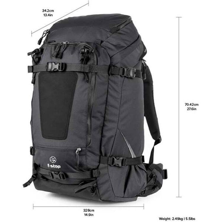Mochila f-stop Shinn DuraDiamond Expedition 80L Bundle (Negro Anthracite) - contenido de la caja