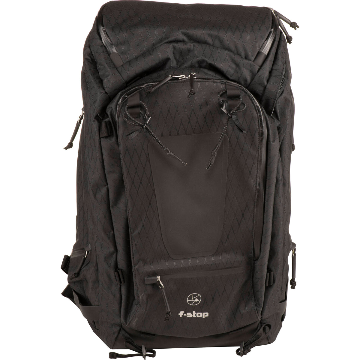 Mochila f-stop TILOPA 50L DuraDiamond Travel & Adventure Bundle (Negro Anthracite) - vista frontal