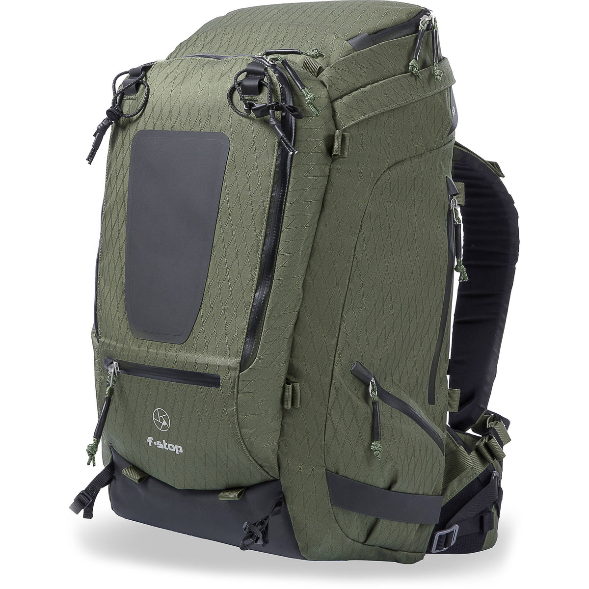 Mochila f-stop TILOPA 50L DuraDiamond Travel & Adventure (Verde Cypress) - vista trasera