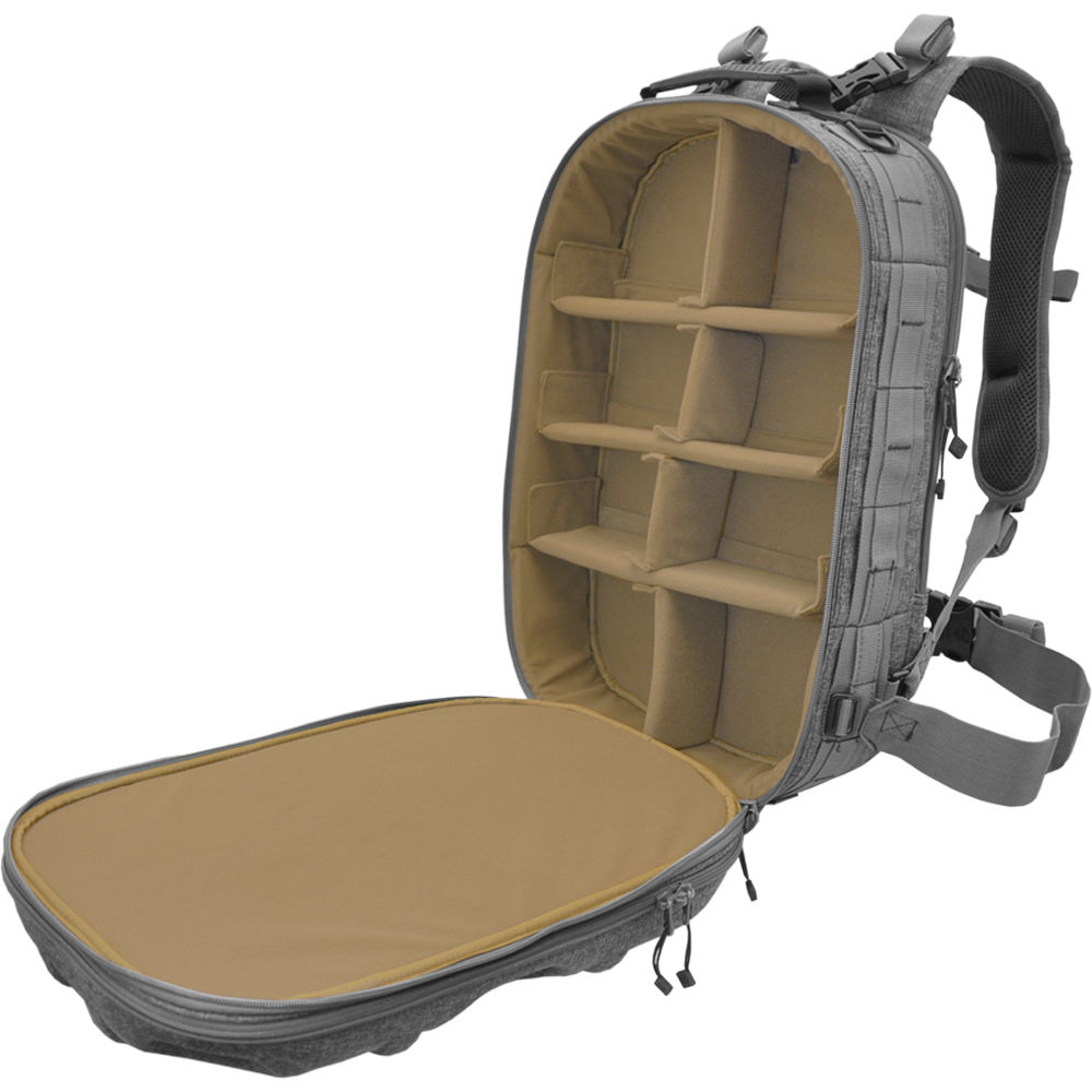 Mochila Hazard 4 Pillbox Optics Shell-Pack (Gris) - detalle
