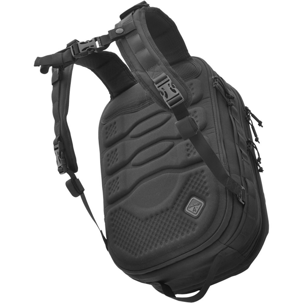 Mochila Hazard 4 Pillbox Optics Shell-Pack (Negro) - vista trasera
