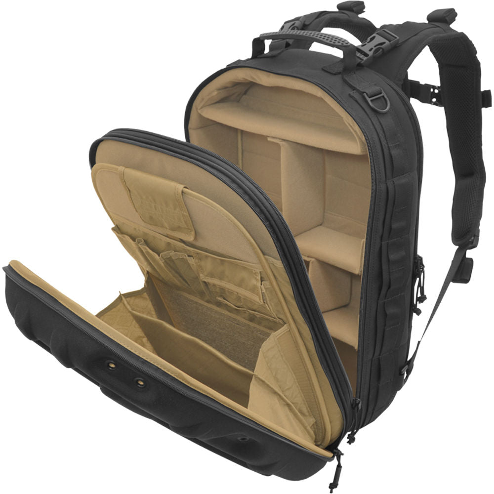 Mochila Hazard 4 Pillbox Optics Shell-Pack (Negro) - vista lateral