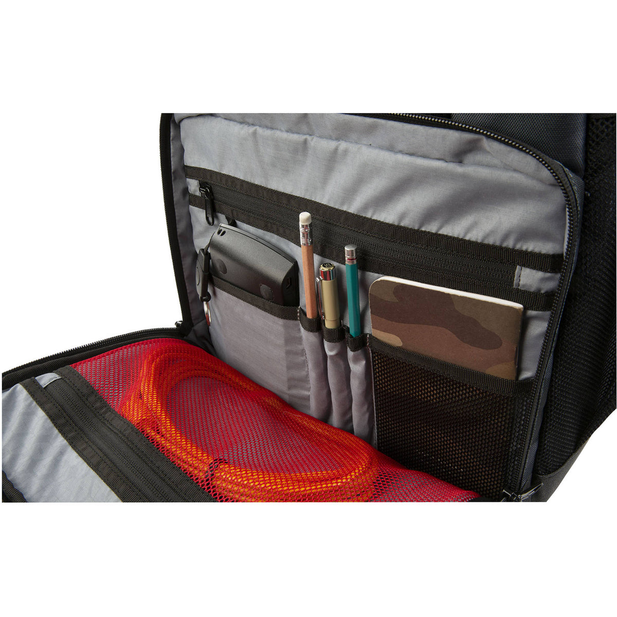 Mochila Hex Cinema (Glacier Camo) - contenido de la caja