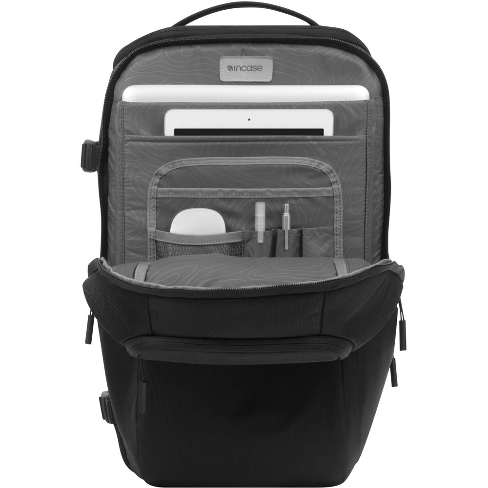 Mochila Incase Pro Pack (Negro) - vista lateral