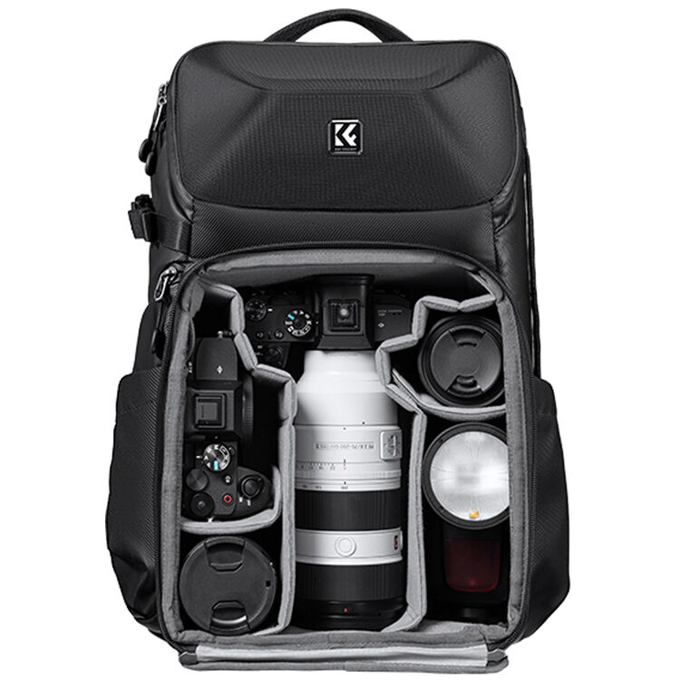 Mochila K&F Concept Beta (Negro, 20L) (KF13.144) - vista lateral