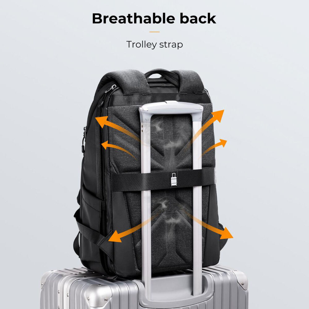 Mochila K&F Concept Beta (Negro, 20L) (KF13.144) - en uso