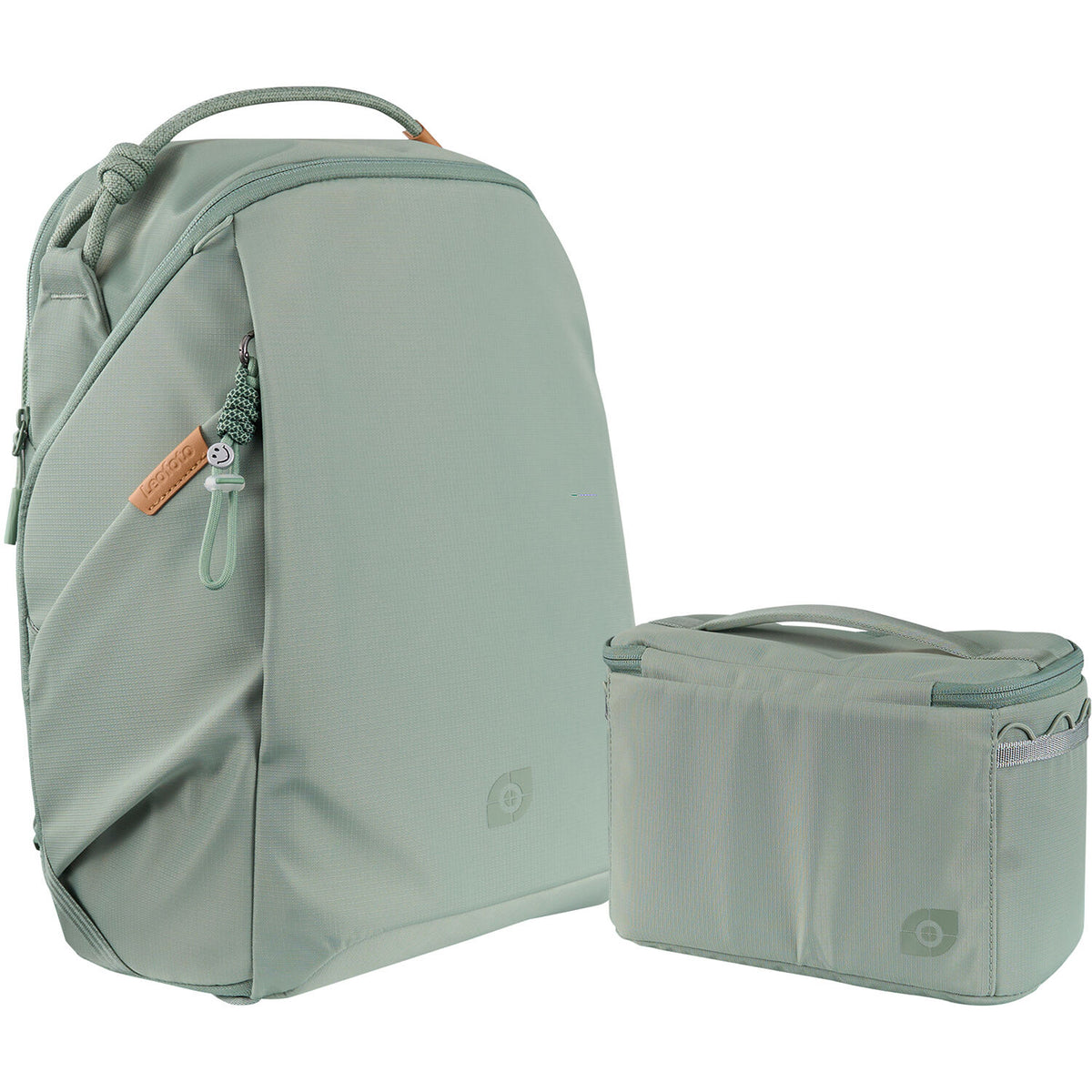 Mochila Leofoto Daily Lite Series con cubo para cámara (Verde, 23L) - vista principal
