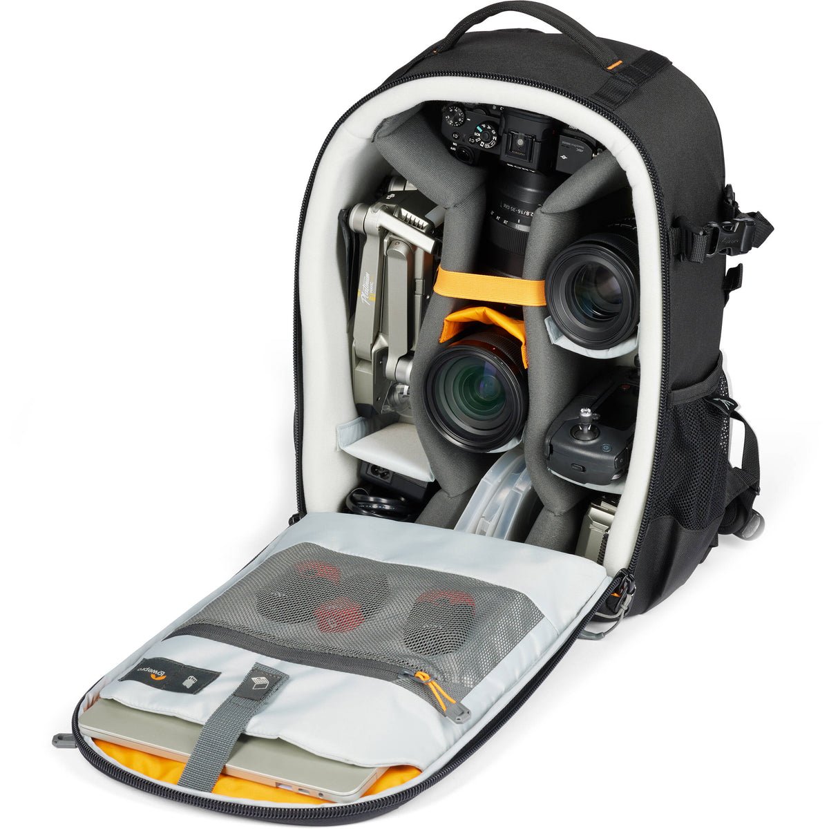 Mochila Lowepro Adventura BP 300 III (Negro) - vista trasera