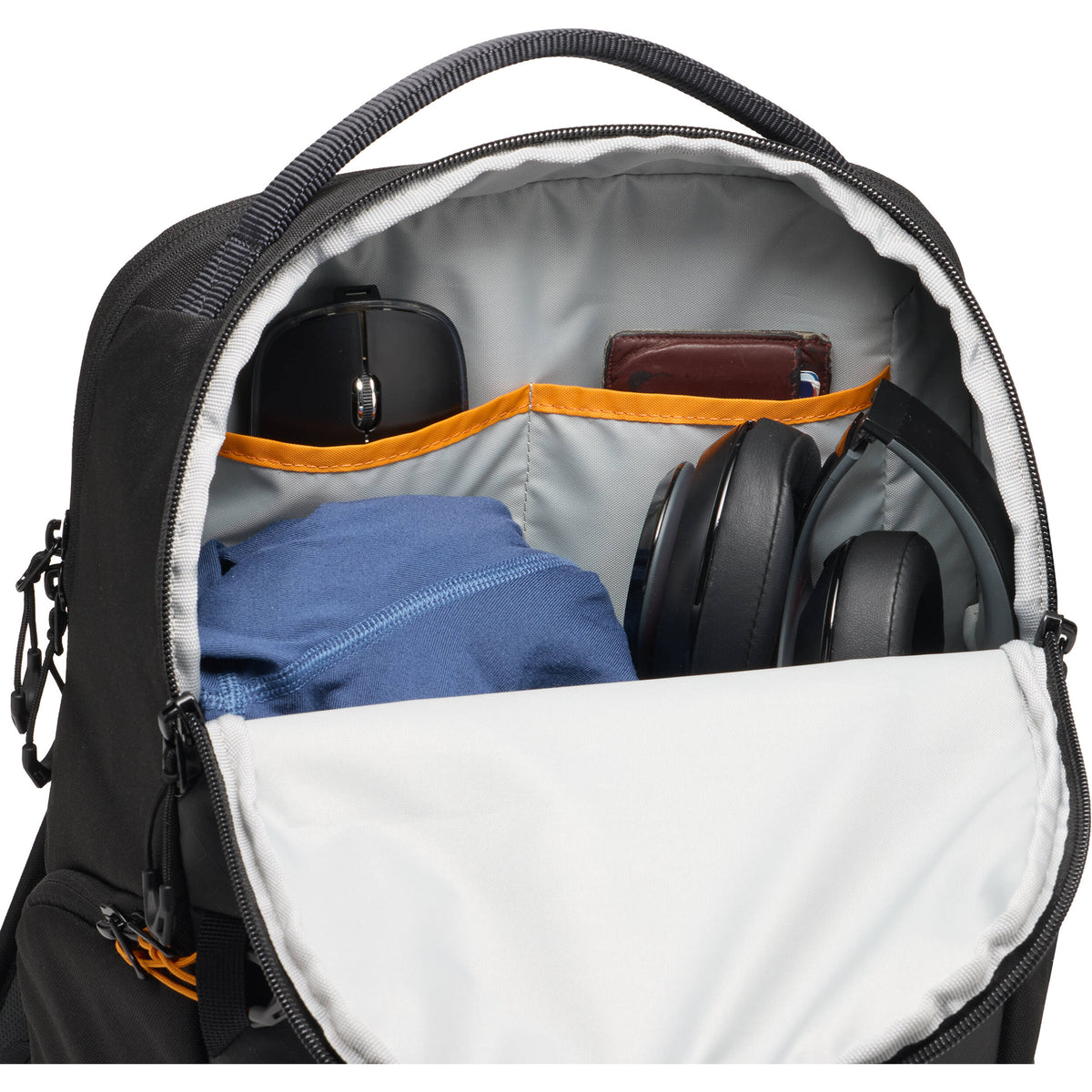Mochila Lowepro FastPack BP 150 AW IV (16L, Negro) - detalle