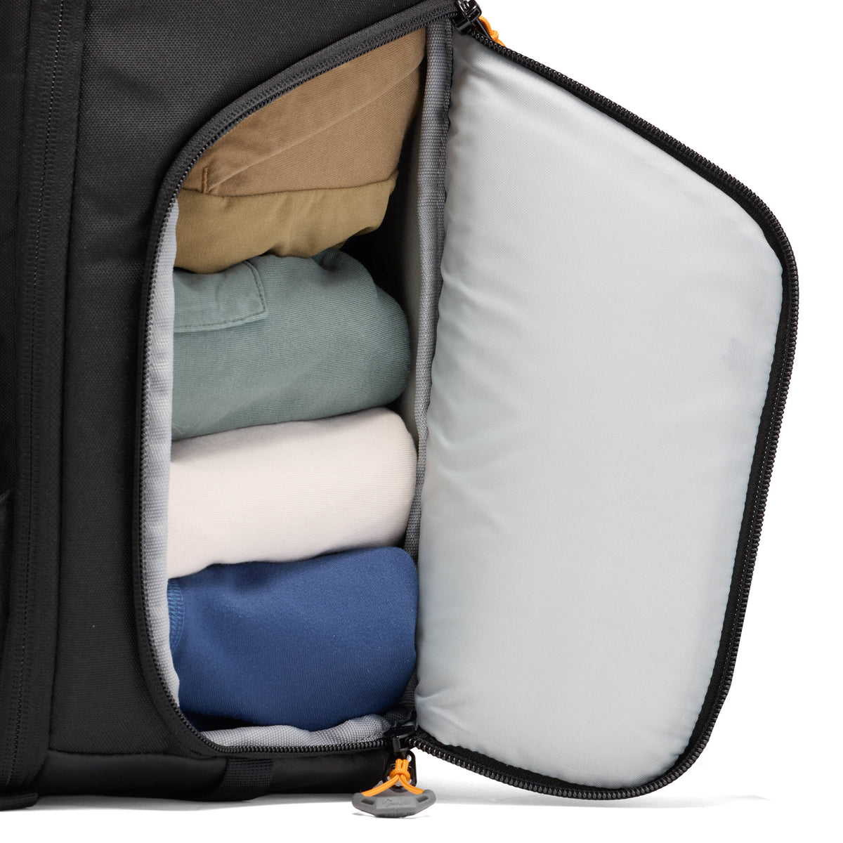 Mochila Lowepro FastPack BP 250 AW IV (22L, Negro) - detalle