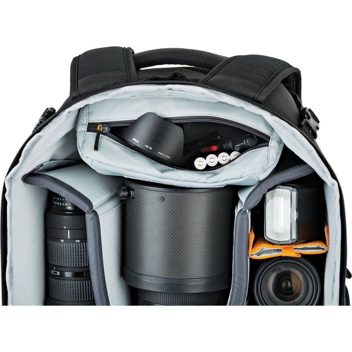 Mochila Lowepro Flipside 500 AW II (Negro) - detalle