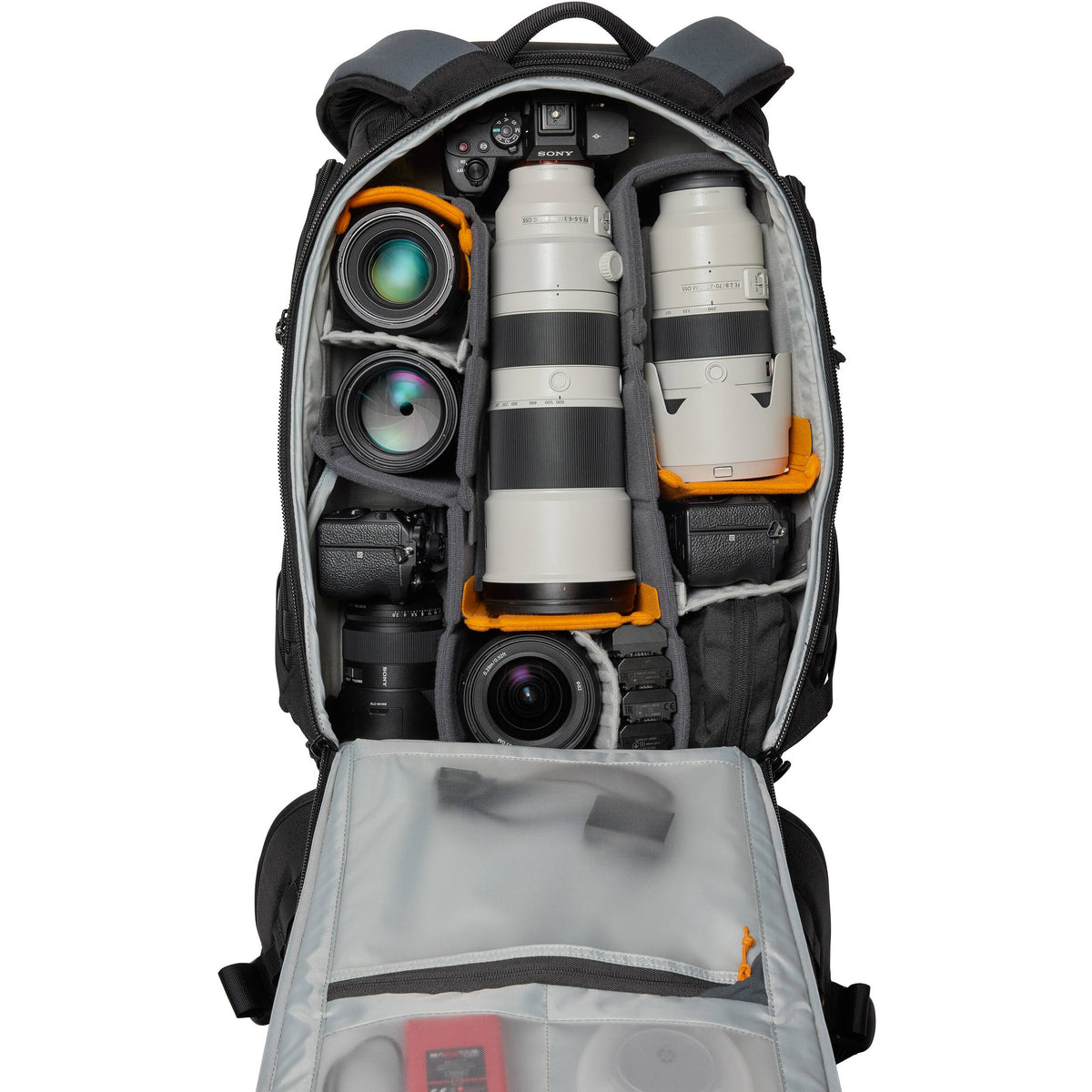 Mochila Lowepro ProTactic BP 450 AW III (Negro, 28L) - vista lateral