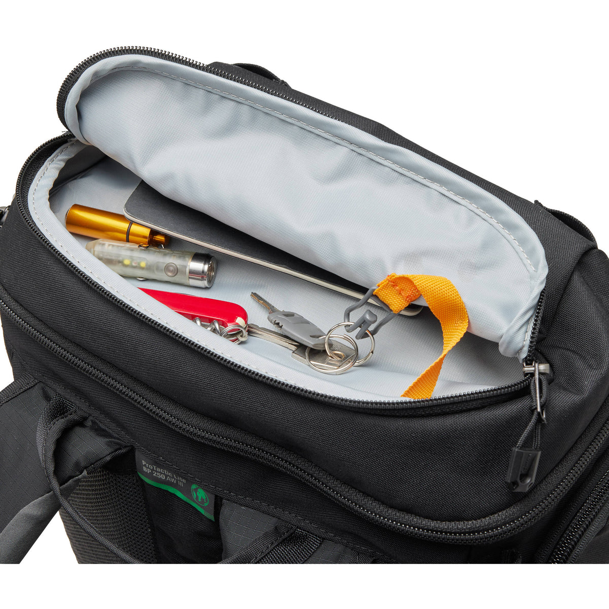 Mochila Lowepro ProTactic Lite BP 250 AW III (Negro, 30L) - vista trasera