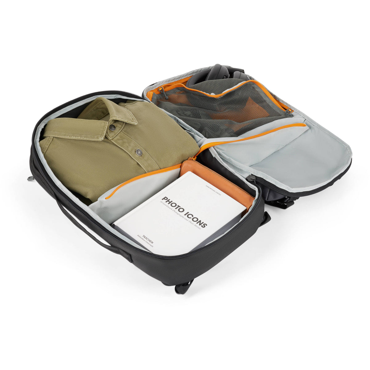 Mochila Lowepro Trekker Lite BP 150 AW (Gris, 18.5L) - vista trasera