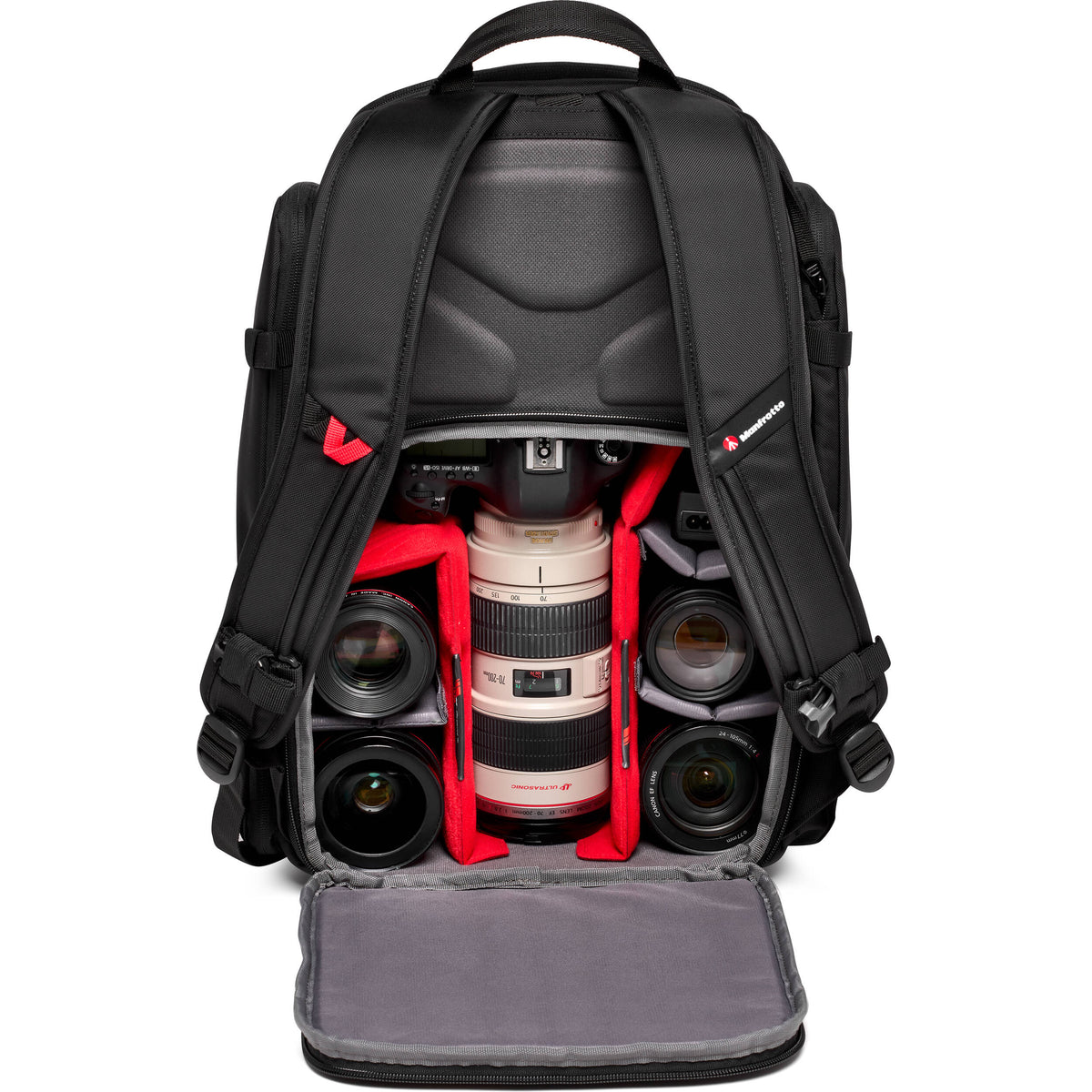 Mochila Manfrotto Advanced Befree III 25L (Negro) - vista lateral