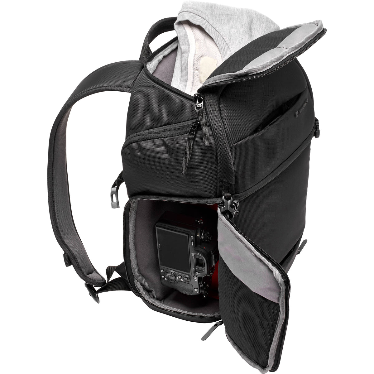 Mochila Manfrotto Advanced Fast III (Negro, 18.5L) - detalle