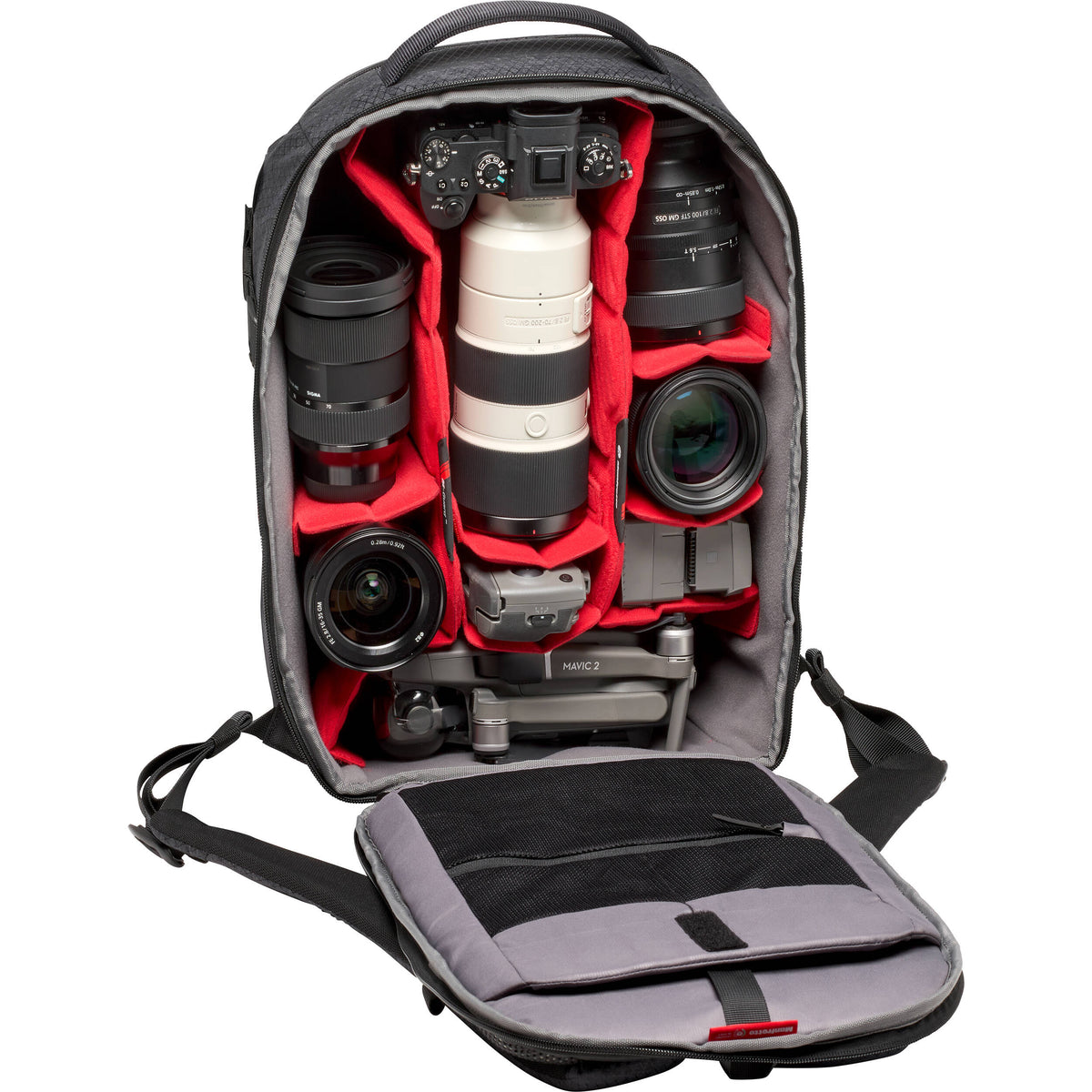 Mochila Manfrotto Pro Light Backloader 19L (Chico) - vista trasera