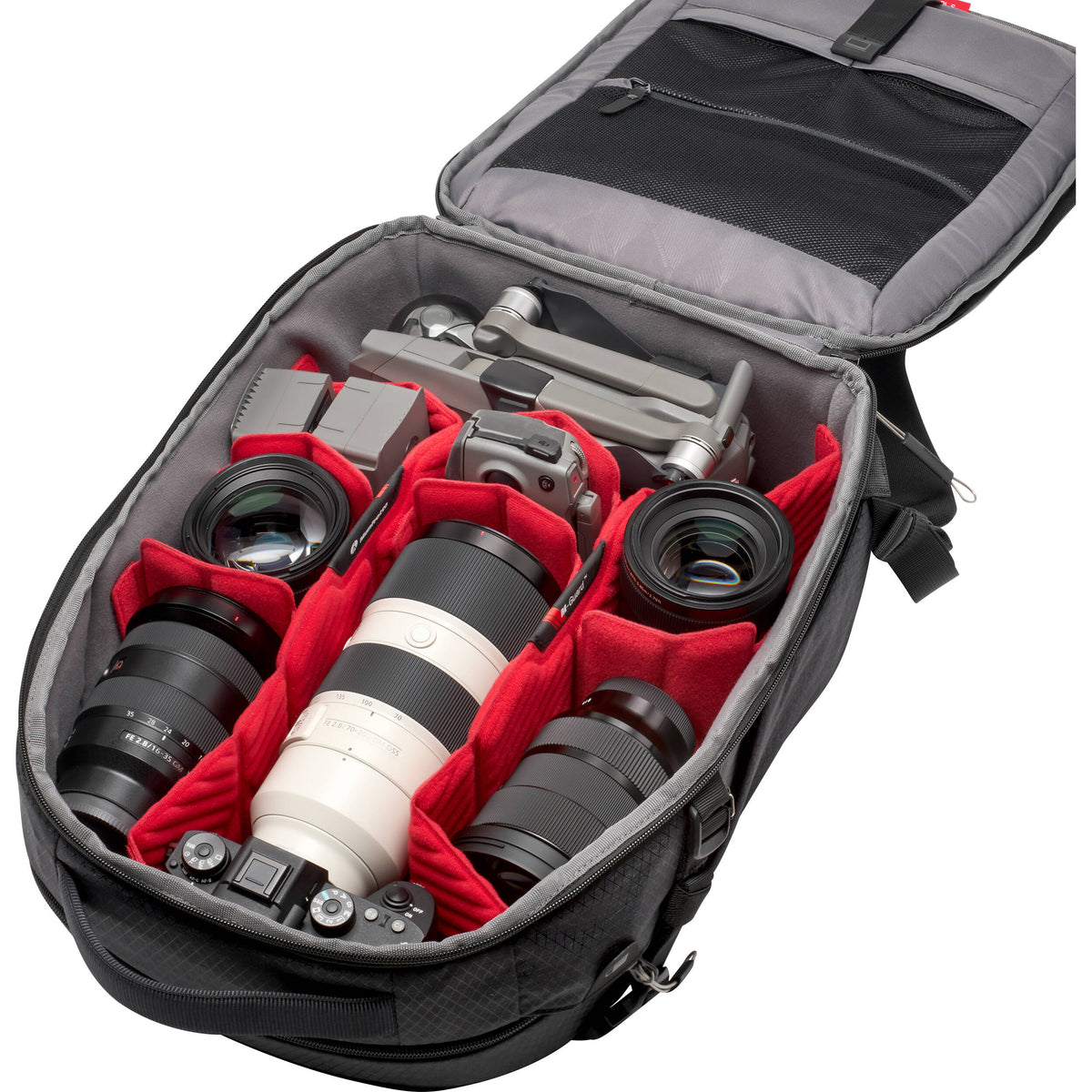 Mochila Manfrotto Pro Light Backloader 19L (Chico) - vista lateral
