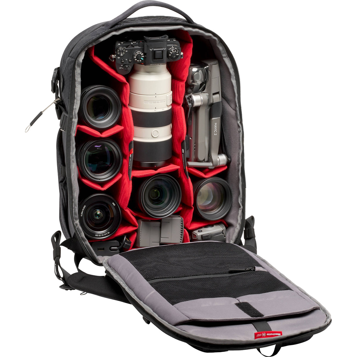 Mochila Manfrotto Pro Light Backloader 22.5L (Mediano) - vista trasera