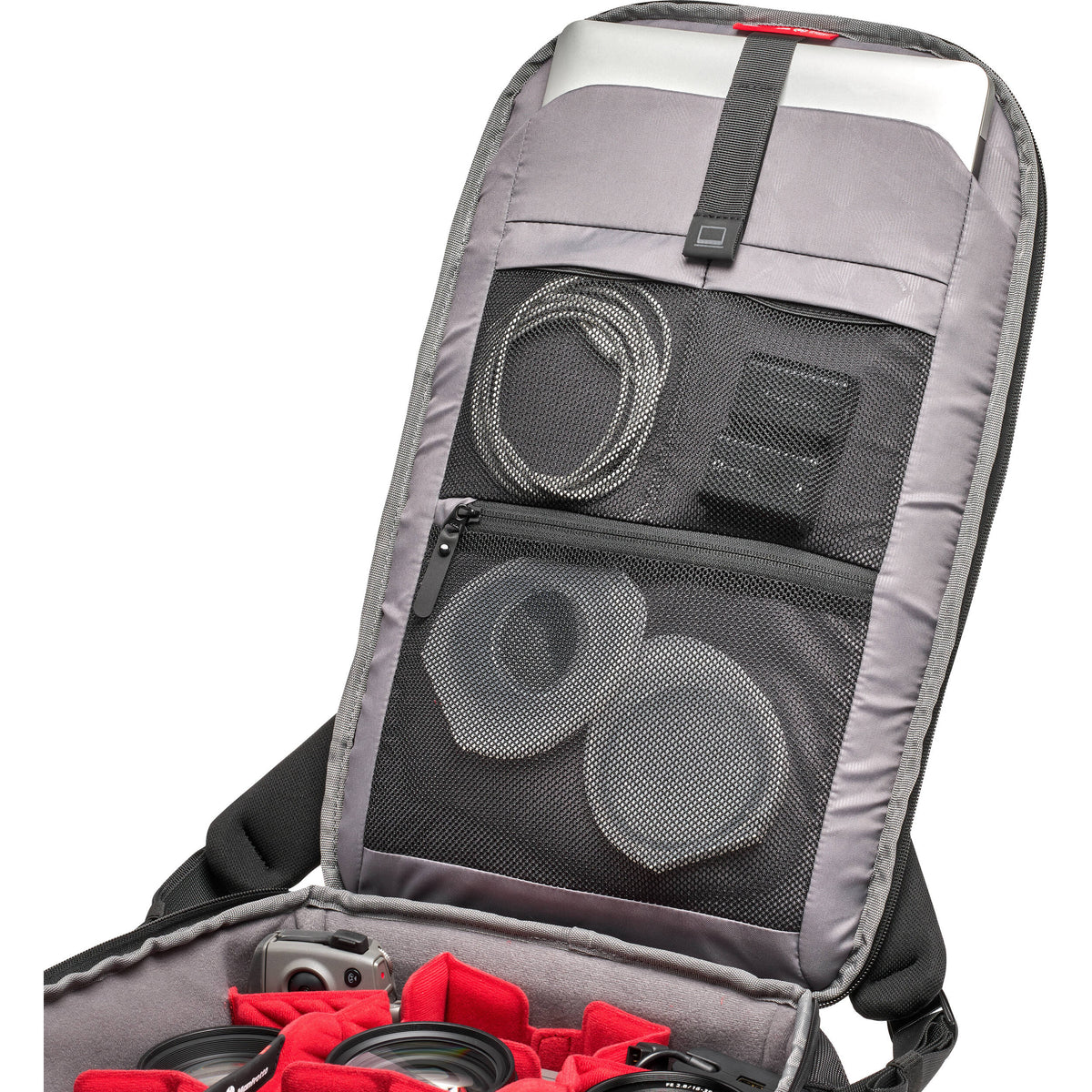 Mochila Manfrotto Pro Light Backloader 22.5L (Mediano) - contenido de la caja