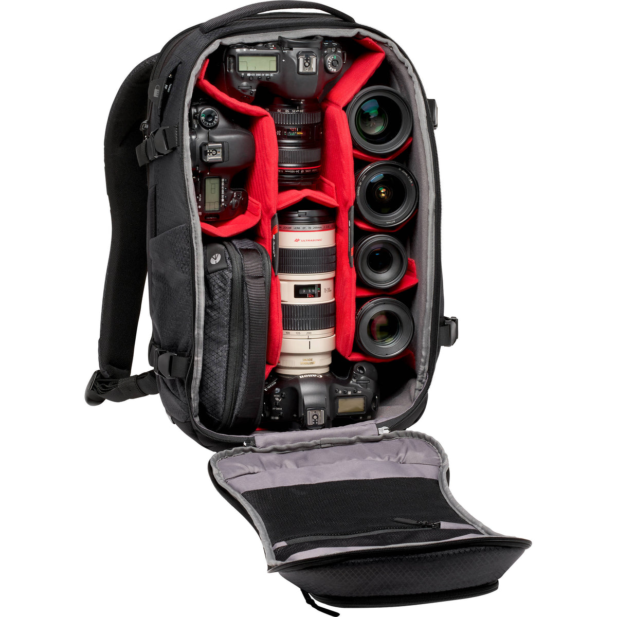 Mochila Manfrotto Pro Light Flex Loader 26.5L (Grande) - vista lateral